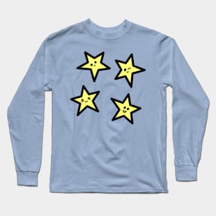 Kawaii stars Long Sleeve T-Shirt